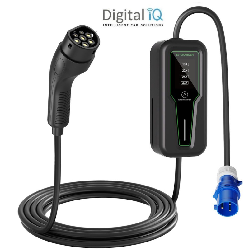DIQ EV PRL 3207 (PORTABLE EV CHARGER TYPE 2 PEVC32A01 - 32A - 7kW) DIQ EV PRL 3207 (PORTABLE EV CHARGER TYPE 2 PEVC32A01 - 32A - 7kW)