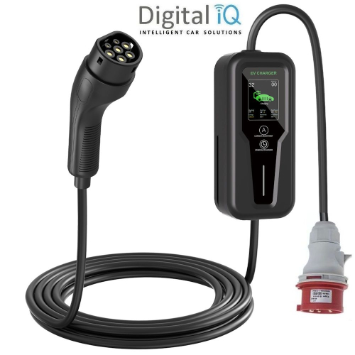 DIQ EV PRT 16011 (PORTABLE EV CHARGER TYPE 2 PEVC163A01 - 3x16A - 11kW)