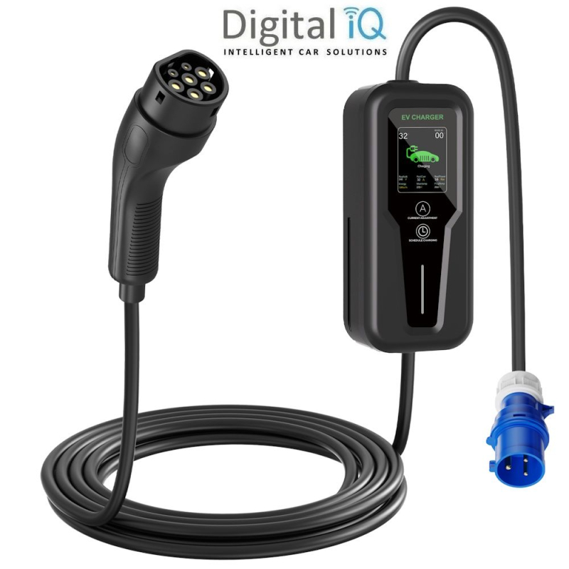 DIQ EV PRT 32007 (PORTABLE EV CHARGER TYPE 2 PEVC32A01 - 32A - 7kW) DIQ EV PRT 32007 (PORTABLE EV CHARGER TYPE 2 PEVC32A01 - 32A - 7kW)