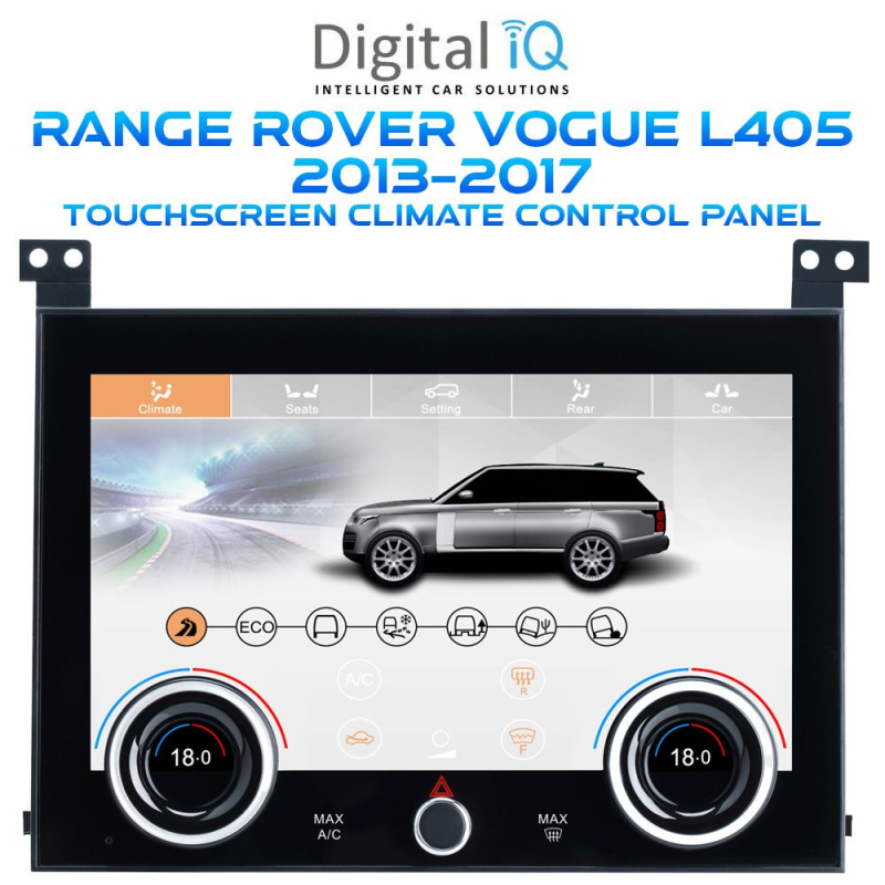 DIQ FZ 2011 TOUCHSCREEN CLIMATE CONTROL PANEL 10" for RANGE ROVER VOGUE L405 mod. 2013-2017 DIQ FZ 2011 TOUCHSCREEN CLIMATE CONTROL PANEL 10" for RANGE ROVER VOGUE L405 mod. 2013-2017