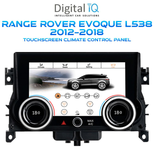 DIQ FZ 2008 TOUCHSCREEN CLIMATE CONTROL PANEL for RANGE ROVER EVOQUE L538 mod. 2012-2018