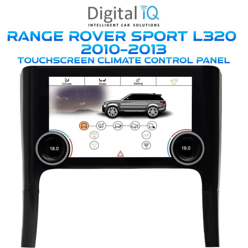DIQ FZ 2012 TOUCHSCREEN CLIMATE CONTROL PANEL 10&quot; for RANGE ROVER SPORT L320 mod. 2010-2013