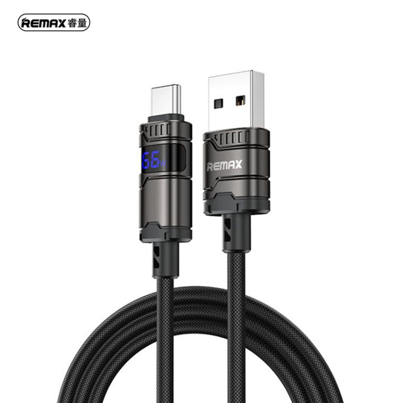 REMAX C01-AC 66W FAST CHARGING CABLE (USB-A to USB-C) REMAX C01-AC 66W FAST CHARGING CABLE (USB-A to USB-C)