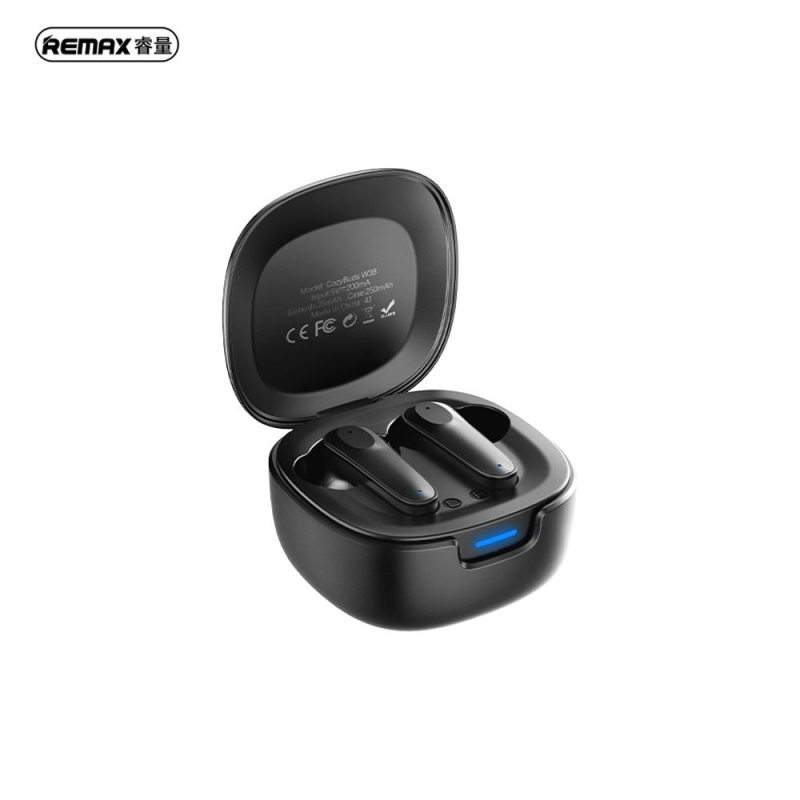 REMAX COZYBUDS W38 TRUE WIRELESS STEREO EARBUDS REMAX COZYBUDS W38 TRUE WIRELESS STEREO EARBUDS