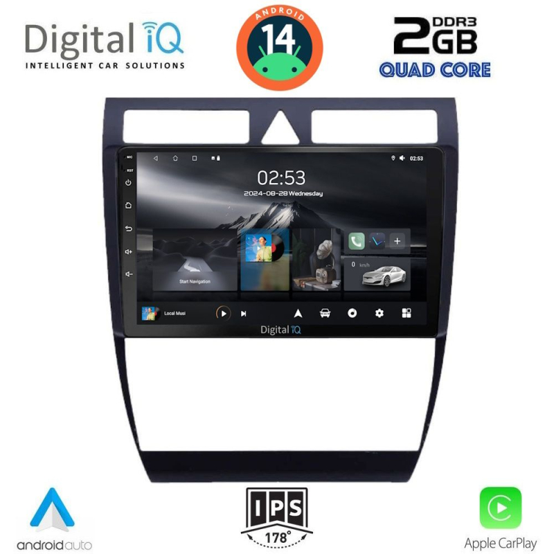 DIGITAL IQ RSB 1006_CPA (9inc) MULTIMEDIA TABLET for AUDI A6 mod. 1998-2005