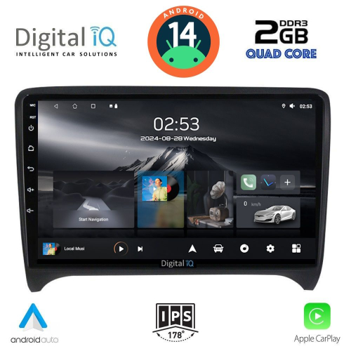 DIGITAL IQ RSB 1009_CPA (9inc) MULTIMEDIA TABLET for AUDI TT  mod. 2007-2015