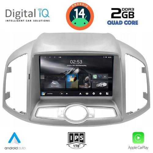 DIGITAL IQ RSB 1071_CPA (9inc) MULTIMEDIA for CHEVROLET CAPTIVA mod. 2012&gt;