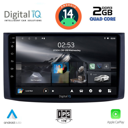 DIGITAL IQ RSB 1072_CPA (9inc) MULTIMEDIA TABLET for CHEVROLET AVEO mod. 2006-2010