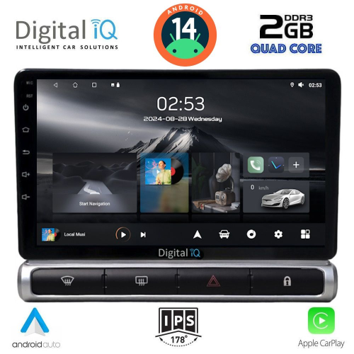 DIGITAL IQ RSB 1093H_CPA (9inc) MULTIMEDIA TABLET for CITROEN C3 - DS3 mod. 2016&gt; High Version
