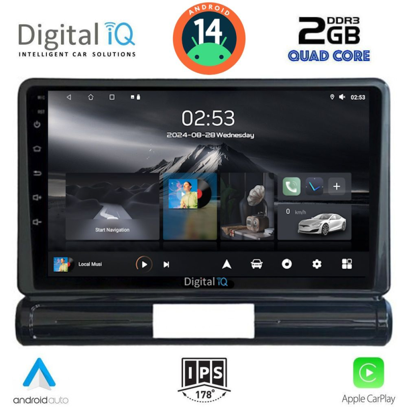 DIGITAL IQ RSB 1093M_CPA (9inc) MULTIMEDIA TABLET for CITROEN C3 - DS3 mod. 2016> Med Version DIGITAL IQ RSB 1093M_CPA (9inc) MULTIMEDIA TABLET for CITROEN C3 - DS3 mod. 2016> Med Version