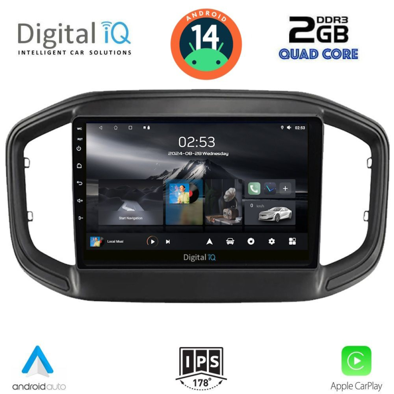 DIGITAL IQ RSB 1147_CPA (9inc) MULTIMEDIA TABLET for FIAT STRADA mod. 2020>