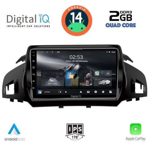DIGITAL IQ RSB 1160_CPA (9inc) MULTIMEDIA TABLET for FORD KUGA mod. 2013-2019 – CMAX mod. 2011&gt;