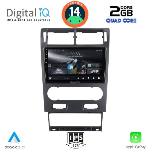 DIGITAL IQ RSB 1161A_GPS (9inc) MULTIMEDIA TABLET for FORD MONDEO mod. 2003-2006