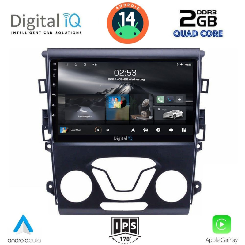 DIGITAL IQ RSB 1164_CPA A/C (9inc) MULTIMEDIA TABLET OEM FORD MONDEO mod. 2014>