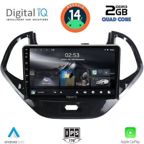 DIGITAL IQ RSB 1167SH_CPA (9inc) MULTIMEDIA TABLET for FORD KA mod. 2017&gt;