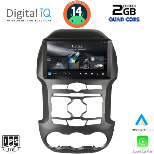 DIGITAL IQ RSB 1171S_CPA (9inc) MULTIMEDIA TABLET for FORD RANGER mod. 2011-2015