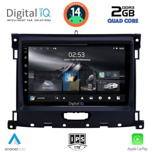 DIGITAL IQ RSB 1173_CPA (9inc) MULTIMEDIA TABLET for FORD RANGER mod. 2018&gt;