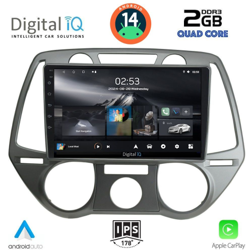 DIGITAL IQ RSB 1228_CPA A/C (9inc) MULTIMEDIA TABLET for HYUNDAI i20 mod. 2008-2012