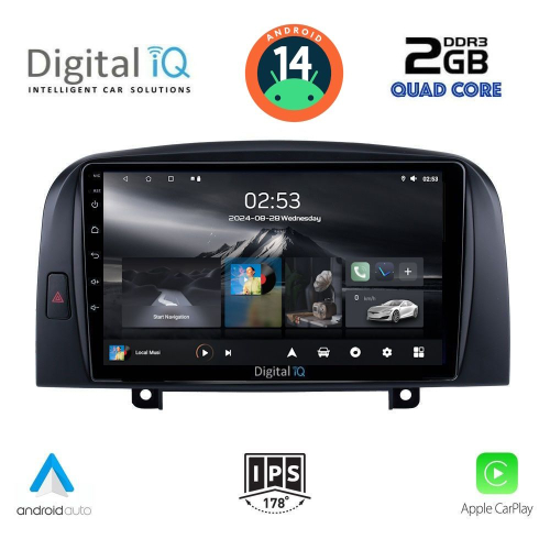 DIGITAL IQ RSB 1248_CPA (9inc) MULTIMEDIA TABLET for HYUNDAI  SONATA mod. 2006-2009