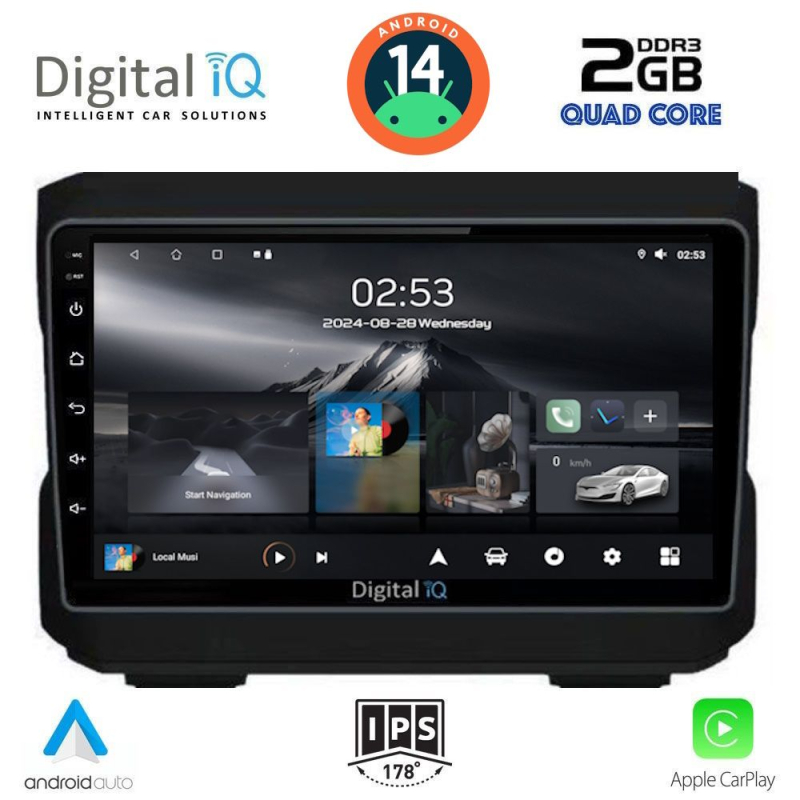 DIGITAL IQ RSB 1272_GPS (10inc) MULTIMEDIA TABLET for JEEP mod. 2007-2014 - DODGE mod. 2007> DIGITAL IQ RSB 1272_GPS (10inc) MULTIMEDIA TABLET for JEEP mod. 2007-2014 - DODGE mod. 2007>