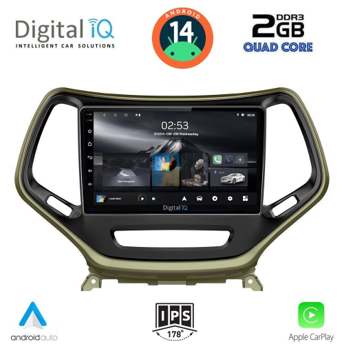 DIGITAL IQ RSB 1273_GPS (10inc) MULTIMEDIA TABLET for JEEP  CHEROKEE mod. 2014&gt;
