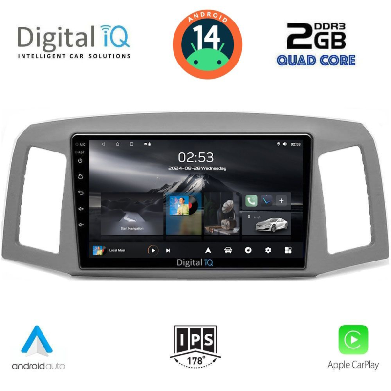 DIGITAL IQ RSB 1281_CPA (10inc) MULTIMEDIA TABLET for JEEP GRAND CHEROKEE mod. 2005-2007 DIGITAL IQ RSB 1281_CPA (10inc) MULTIMEDIA TABLET for JEEP GRAND CHEROKEE mod. 2005-2007