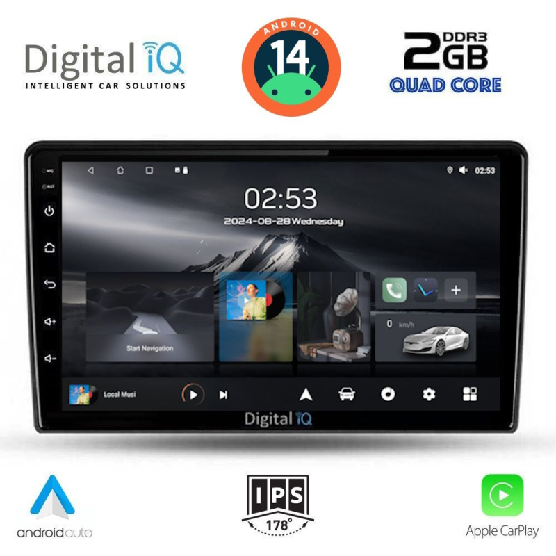 DIGITAL IQ RSB 1300_CPA (9inc) MULTIMEDIA TABLET for KIA CEED  mod. 2006-2009