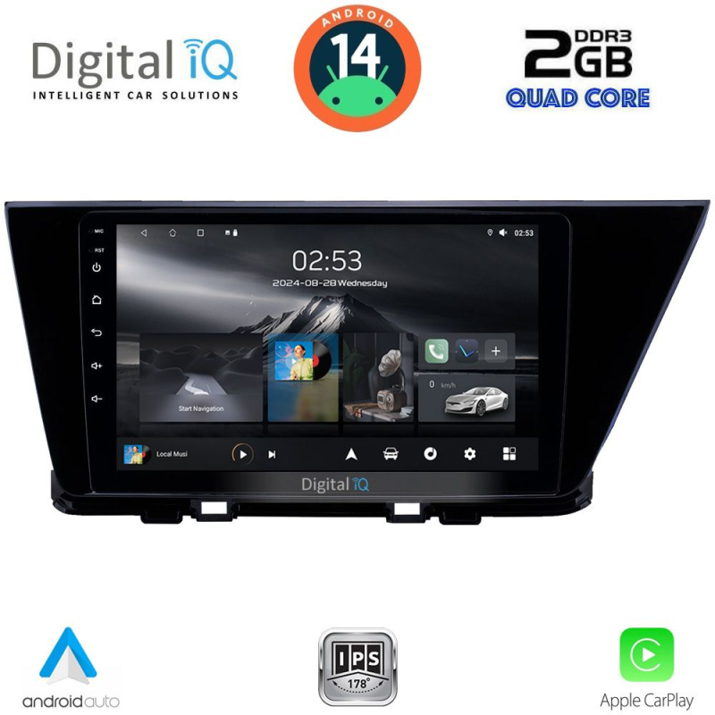 DIGITAL IQ RSB 1305_CPA (9inc) MULTIMEDIA TABLET for KIA NIRO mod. 2017-2021 DIGITAL IQ RSB 1305_CPA (9inc) MULTIMEDIA TABLET for KIA NIRO mod. 2017-2021