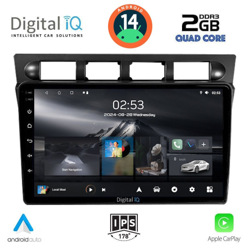 DIGITAL IQ RSB 1306_CPA (9inc) MULTIMEDIA TABLET for KIA PICANTO mod. 2004-2008