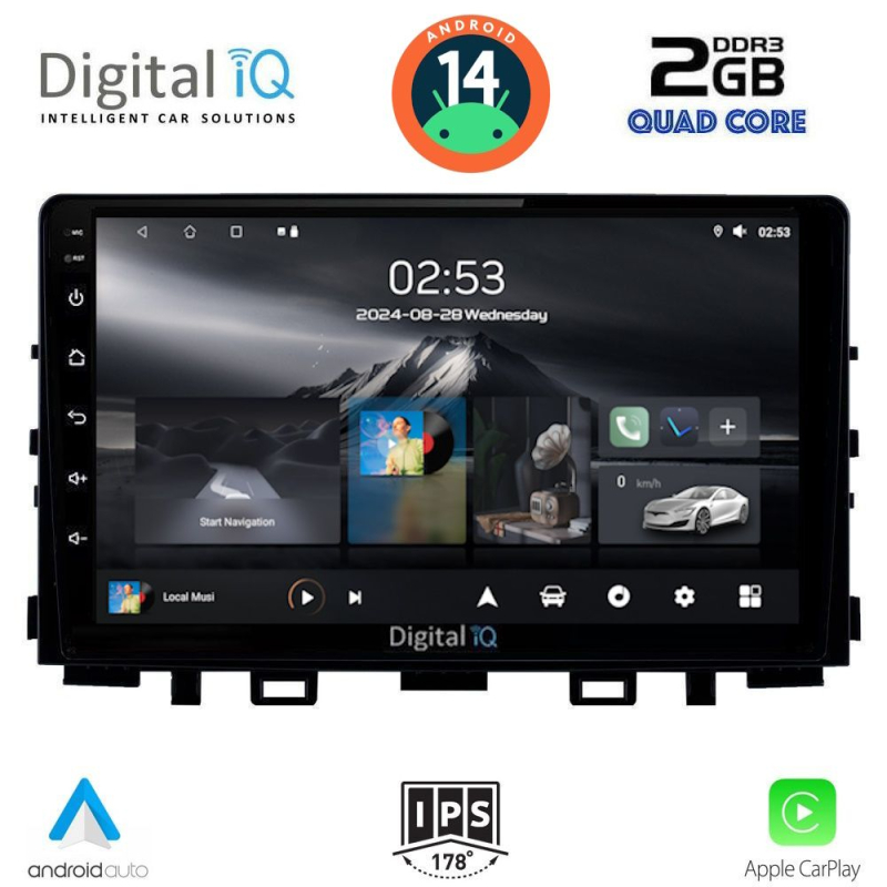 DIGITAL IQ RSB 1316_CPA (9inc) MULTIMEDIA TABLET for KIA RIO mod. 2018> – STONIC mod. 2017>
