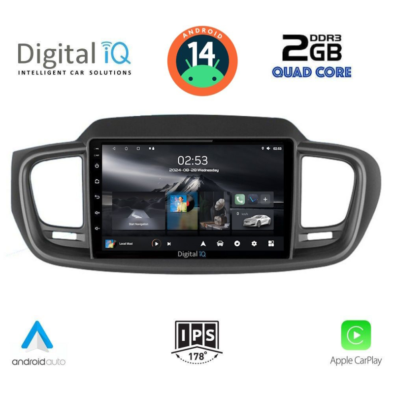 DIGITAL IQ RSB 1319_CPA (10inc) MULTIMEDIA TABLET for KIA SORENTO mod. 2014-2020 DIGITAL IQ RSB 1319_CPA (10inc) MULTIMEDIA TABLET for KIA SORENTO mod. 2014-2020