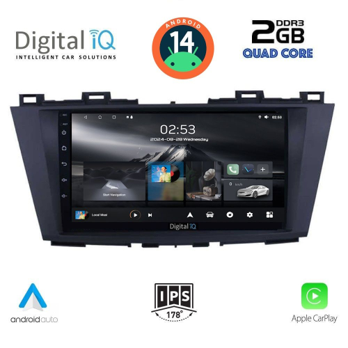 DIGITAL IQ RSB 1371_CPA (9inc) MULTIMEDIA TABLET for MAZDA 5 mod. 2011&gt;