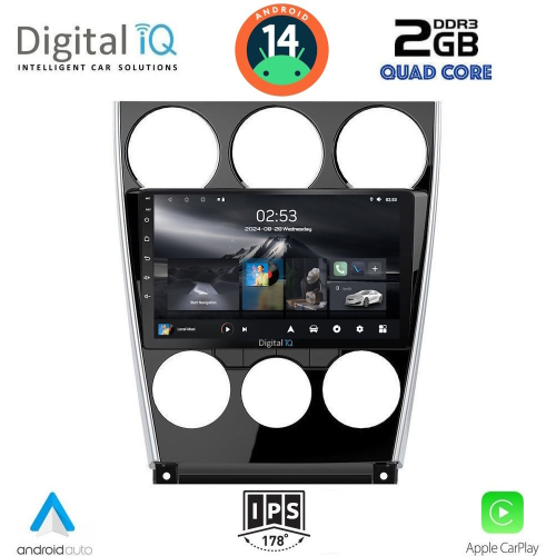 DIGITAL IQ RSB 1375_CPA (9inc) MULTIMEDIA TABLET for MAZDA 6 (FACELIFT) mod. 2005-2008