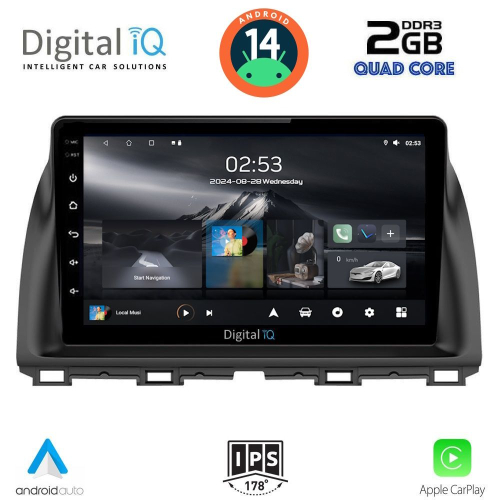DIGITAL IQ RSB 1380_CPA (10inc) MULTIMEDIA TABLET for MAZDA CX5 mod. 2013-2017