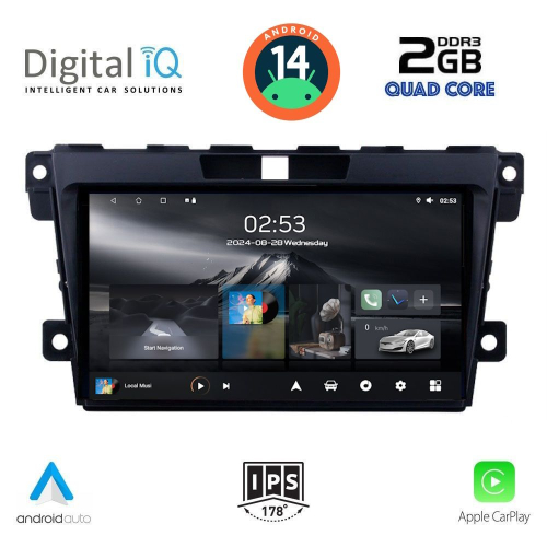 DIGITAL IQ RSB 1389_CPA (9inc) MULTIMEDIA TABLET for MAZDA CX7  mod. 2006-2012