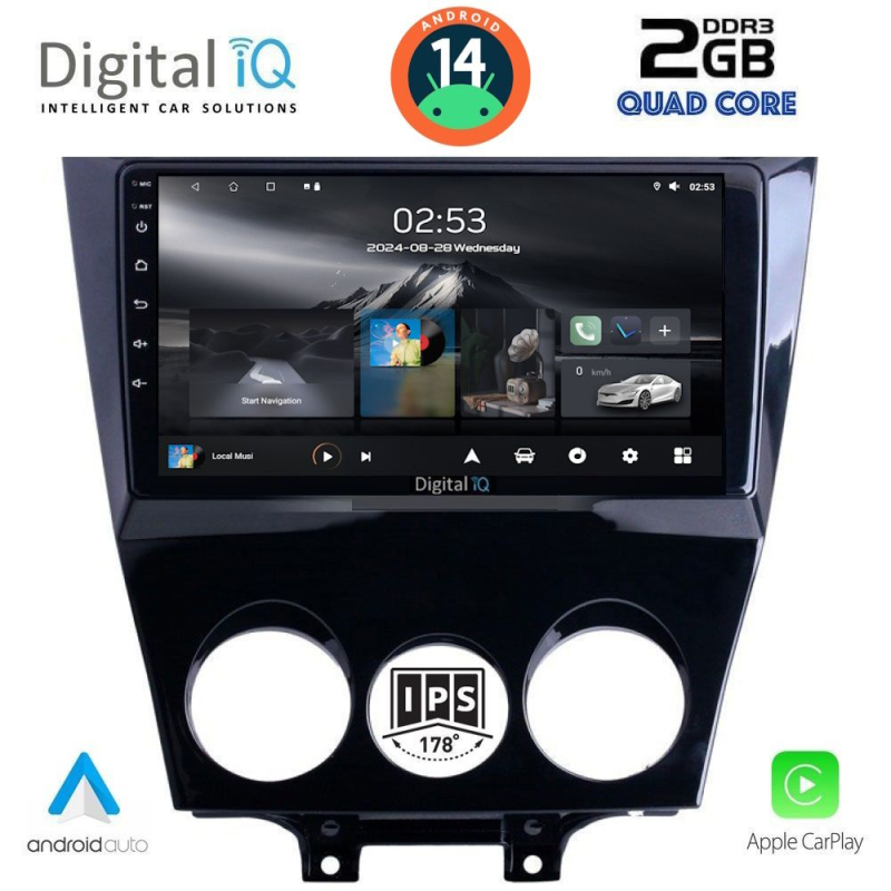 DIGITAL IQ RSB 1395_CPA (9inc) MULTIMEDIA TABLET for MAZDA RX8 mod. 2008>