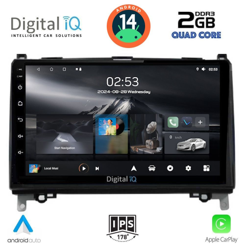DIGITAL IQ RSB 1400_CPA (9inc) MULTIMEDIA TABLET for MERCEDES A – B -SPRINTER – VITO mod. 2007&gt;