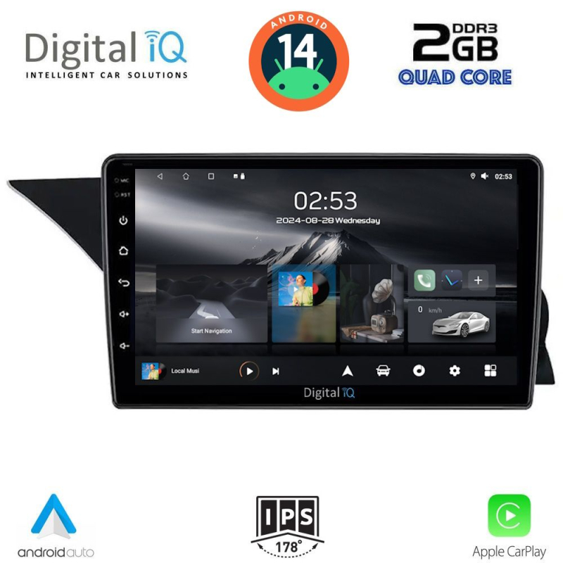 DIGITAL IQ RSB 1411_CPA (NTG 4.0) (9inc) MULTIMEDIA TABLET for MERCEDES GLK (X204) mod. 2008-2012