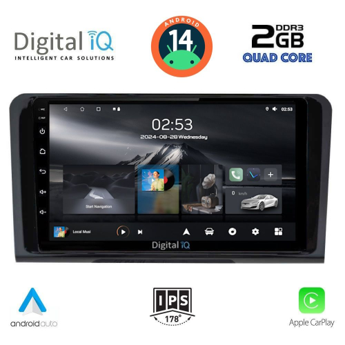 DIGITAL IQ RSB 1414_CPA (9inc) MULTIMEDIA TABLET for MERCEDES ML (W164) – GL (X164) mod. 2005-2011
