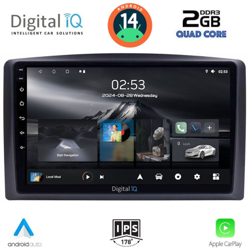 DIGITAL IQ RSB 1421_CPA (10inc) MULTIMEDIA TABLET for MERCEDES VITO – VIANO  (W447) mod. 2015-2022