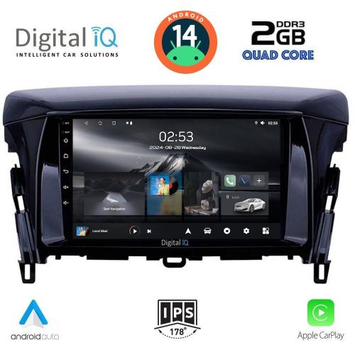 DIGITAL IQ RSB 1432_CPA (9inc) MULTIMEDIA TABLET for MITSUBISHI ECLIPSE CROSS mod. 2018&gt;