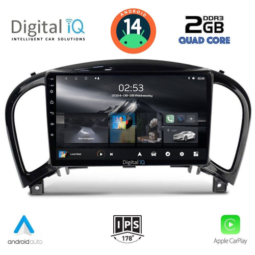 DIGITAL IQ RSB 1452_CPA (9inc) MULTIMEDIA TABLET for NISSAN JUKE mod. 2009-2020