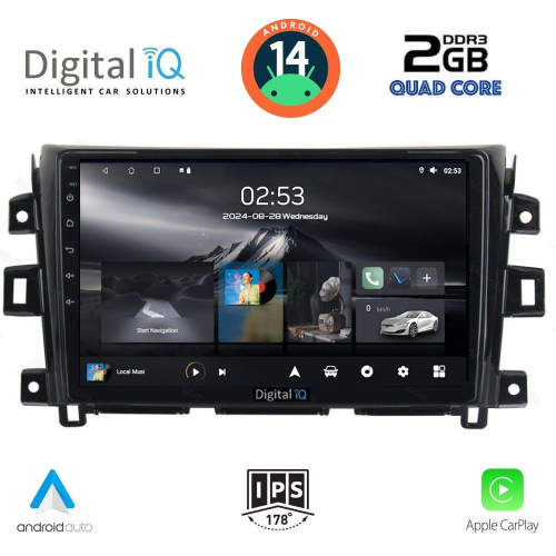 DIGITAL IQ RSB 1456_CPA (10inc) MULTIMEDIA TABLET for NISSAN NAVARA mod. 2016&gt;