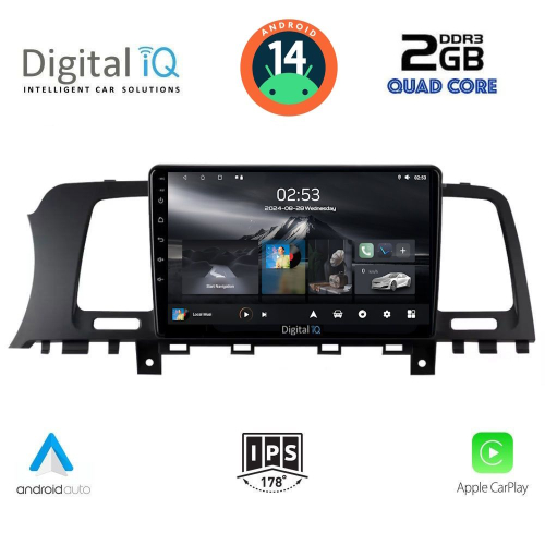 DIGITAL IQ RSB 1462_CPA (9inc) MULTIMEDIA TABLET for NISSAN MURANO mod. 2007-2014