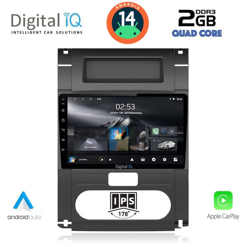 DIGITAL IQ RSB 1477_CPA (10inc) MULTIMEDIA TABLET for NISSAN XTRAIL mod. 2007-2013
