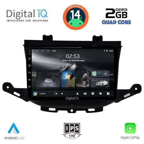 DIGITAL IQ RSB 1483_CPA (9inc) MULTIMEDIA TABLET for OPEL ASTRA K mod. 2015&gt;
