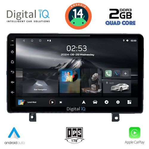 DIGITAL IQ RSB 1485_CPA (9inc) MULTIMEDIA TABLET for OPEL ASTRA H mod.2004-2010