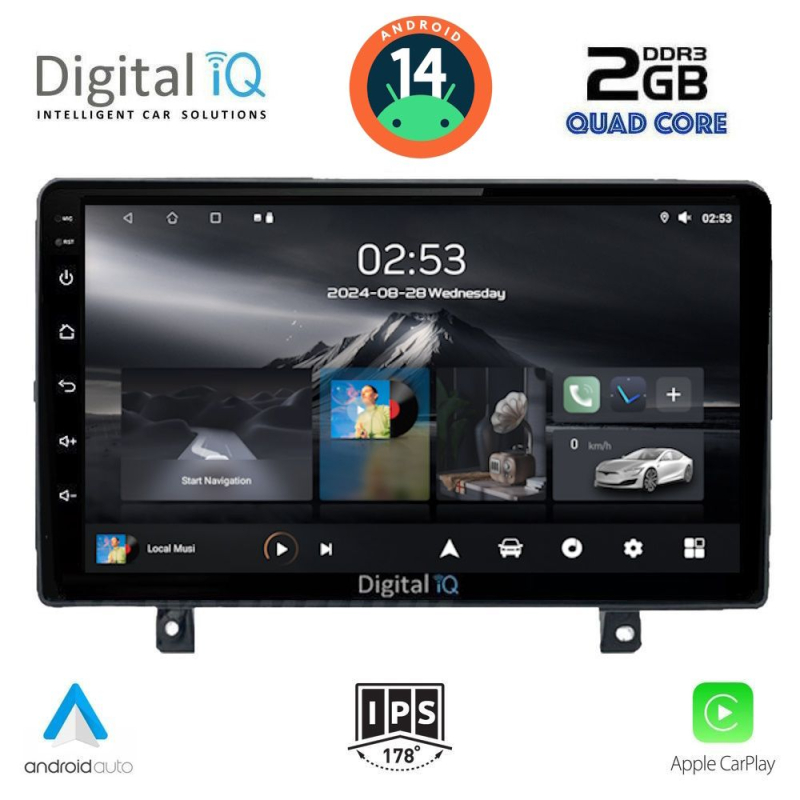 DIGITAL IQ RSB 1485_CPA (9inc) MULTIMEDIA TABLET for OPEL ASTRA H mod.2004-2010