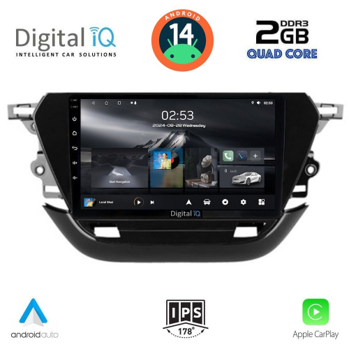 DIGITAL IQ RSB 1487_CPA (9inc) MULTIMEDIA TABLET for OPEL CORSA F mod. 2021&gt;