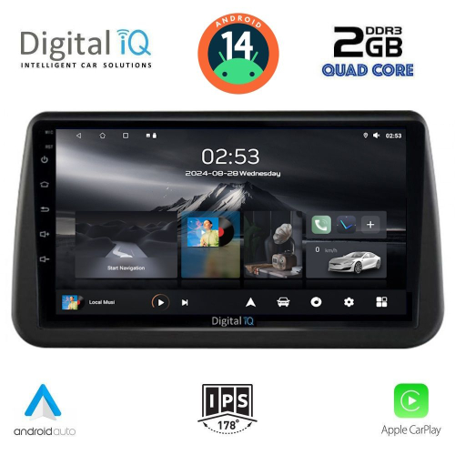DIGITAL IQ RSB 1494_CPA (9inc) MULTIMEDIA TABLET for OPEL MERIVA mod. 2010-2017